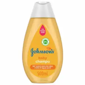 Champú clásico para pelo suave, brillante e hidratado Johnson ́s Baby 500 ml.