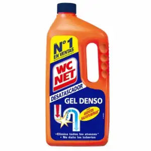 Desatascador gel para tuberías bloqueadas Wc Net 1 l.