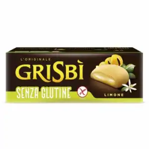 Galletas rellenas de crema de limón Grisbi sin gluten 150 g.