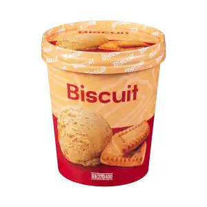 Helado Biscuit Hacendado Bote 500 ml