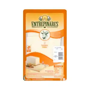 Queso cabra Entrepinares lonchas Paquete 0.22 kg