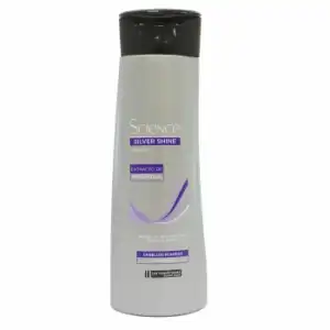 Champú para cabellos blancos con extracto de magnolia Silver Shine Science 300 ml.