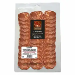 Chorizo ibérico Gran Selección Navidul sin gluten 100 g.