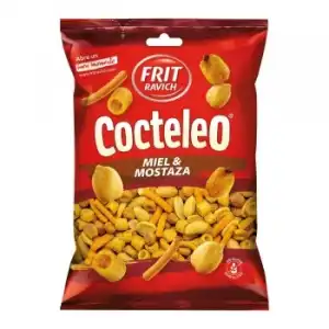 Cocktail de frutos secos sabor miel y mostaza Frit Ravich sin gluten 170 g.