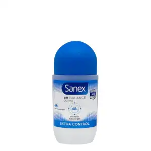 Desodorante roll-on dermo extra control Sanex  0.05 100 ml