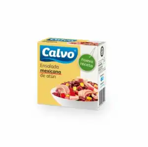 Ensalada mejicana de atún Calvo 150 g.