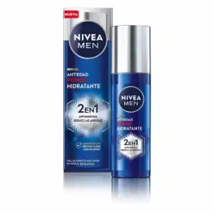 Hidratante antiedad antimanchas 2 en 1 FP30 Power Nivea Men 50 ml.