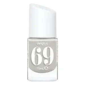 Laca de uñas alto brillo Deliplus 69 gris 1 ud