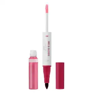 Pintalabios dúo Ink & Gloss Deliplus 02 rosa intenso