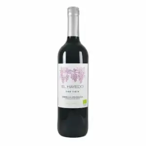 Vino tinto joven ecológico El Hayedo Vendimia Seleccionada D.O. Ribera del Guadiana 75 cl.