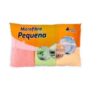 Bayeta pequeña Bosque Verde microfibra Paquete 1 ud