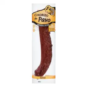 Chorizo de pavo imperial extra Hacendado Pieza 0.235 kg