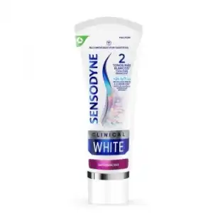 Dentífrico white anti-Manchas Clinical Sensodyne 75 ml.
