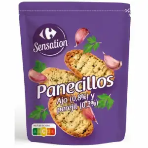 Panecillos ajo y perejil Carrefour Sensation 160 g.