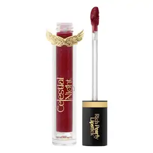 Pintalabios Fluido Lipstick Rich Pearly Celestial Night Deliplus rojo