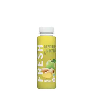 Zumo fresh jengibre & manzana Hacendado Botella 250 ml