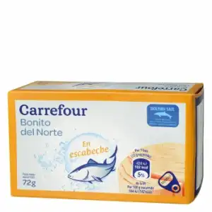 Bonito del norte en escabeche Carrefour 72 g.