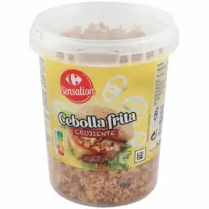 Cebolla frita crujiente Sensation Carrefour 150 g.