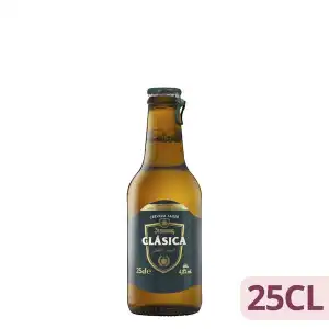 Cerveza Clásica Steinburg Botellín 250 ml