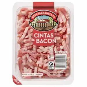 Cintas de Bacon Casa Tarradellas sin gluten 150 g.