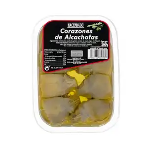 Corazones de alcachofa Hacendado Bandeja 0.26 kg