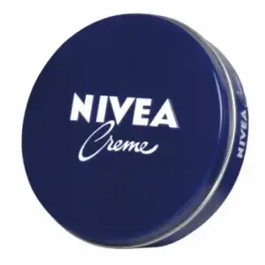 Crema hidratante en lata Nivea 75 ml.