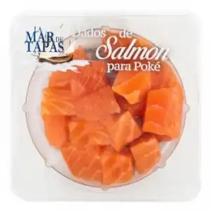 Dados de salmón La Mar de Tapas 100 g