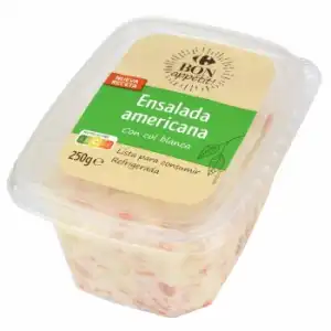 Ensalada americana Carrefour 250 g.