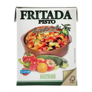 Fritada pisto Hacendado Brick 0.38 kg