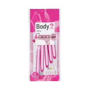 Maquinillas depilación mujer Deliplus Body 2 Paquete 1 ud