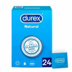 Preservativos Originales Natural Plus Durex 24 ud.