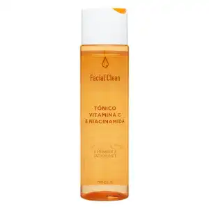 Tónico facial vitamina C y niacinamida Facial Clean Deliplus iluminador y antioxidante Bote 0.255 100 ml