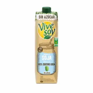 Bebida de soja clásica sin azúcar ViveSoy brik 1 l.