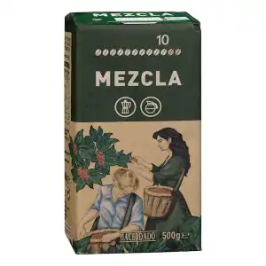 Café molido mezcla fuerte Hacendado Paquete 0.5 kg