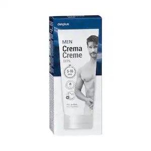 Crema depilatoria hombre Deliplus piel normal Caja 0.2 100 ml