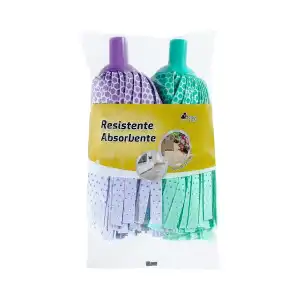 Fregona resistente y absorbente Bosque Verde Paquete 2 ud