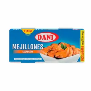 Mejillones en escabeche Dani 194 g.