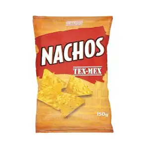 Nachos tex-mex Hacendado sabor queso Paquete 0.15 kg