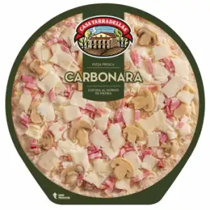 Pizza carbonara Casa Tarradellas 400 g.