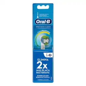 Recambios cepillo dental eléctrico Oral-B precision clean Paquete 1 ud