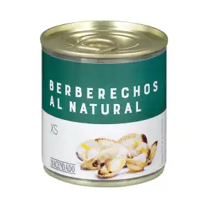 Berberecho al natural XS Hacendado Lata 0.185 kg