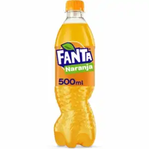 Fanta de naranja botella 50 cl.