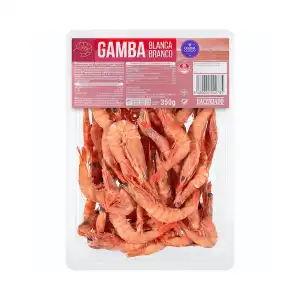 Gamba blanca cocida Dimarosa ultracongelada Bandeja 0.35 kg