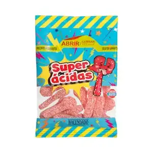 Golosinas llaves super ácidas Hacendado