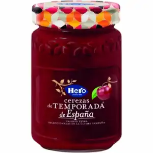 Mermelada de cerezas Temporada Hero 350 g.