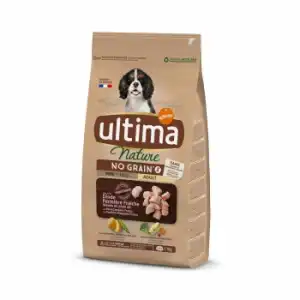 Pienso de pavo fresco, verduras y frutas para perro adulto mini Ultima 1,1 Kg.