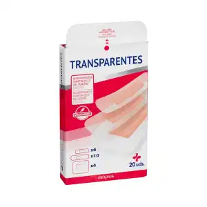 Tiras protectoras transparentes surtidas Deliplus Caja 1 ud