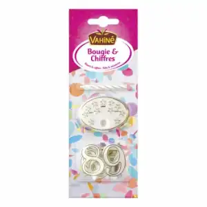 Velita y números de cumpleaños Vahiné 1 ud.