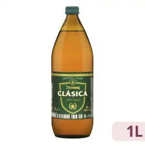 Cerveza Clásica Steinburg Botella 1 L