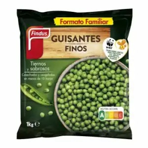 Guisantes finos Findus 1 kg.